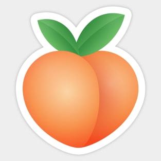 Juicy Peach Sticker